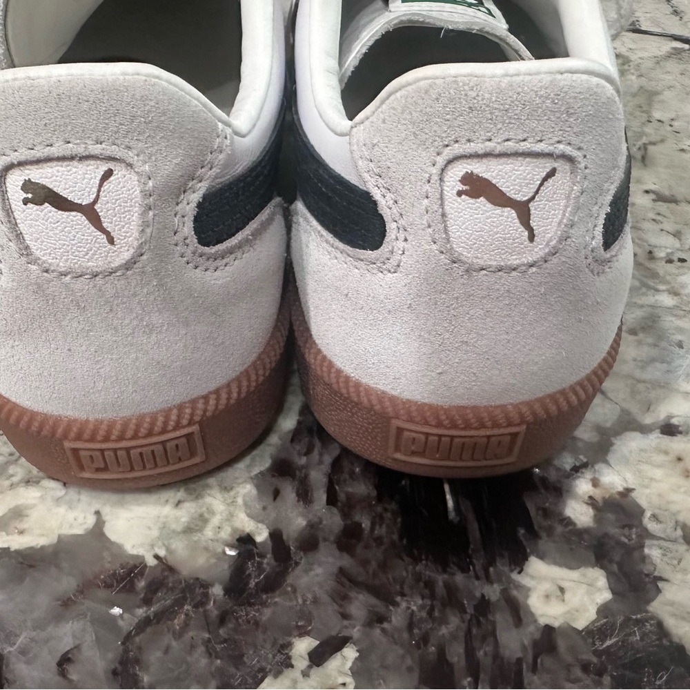 Puma Super Liga OG Retro White and Black Sneakers Sz 7.5 men’s or 8.5 women’s - Picture 2 of 8